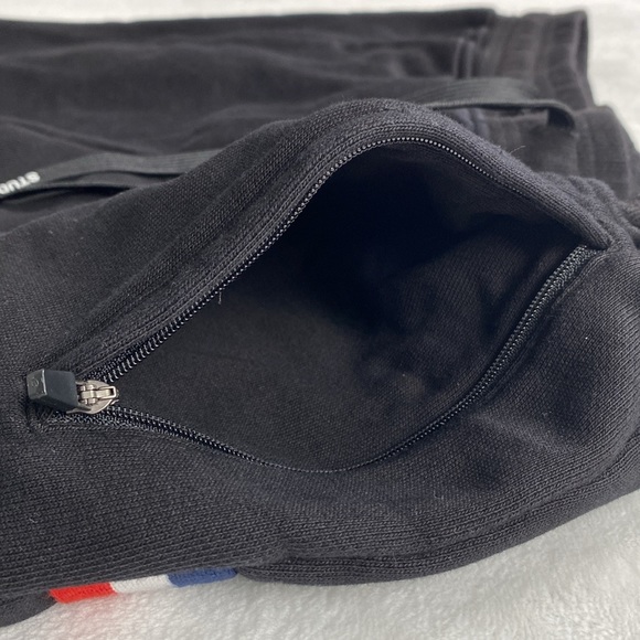 Well Known Studios Bowery Elastic Drawstring Pull On Jogger Sweatpants (Black) - Picture 9 of 15